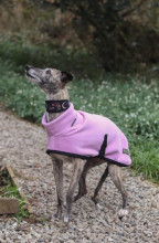 Rollkragenjacke, Hellila